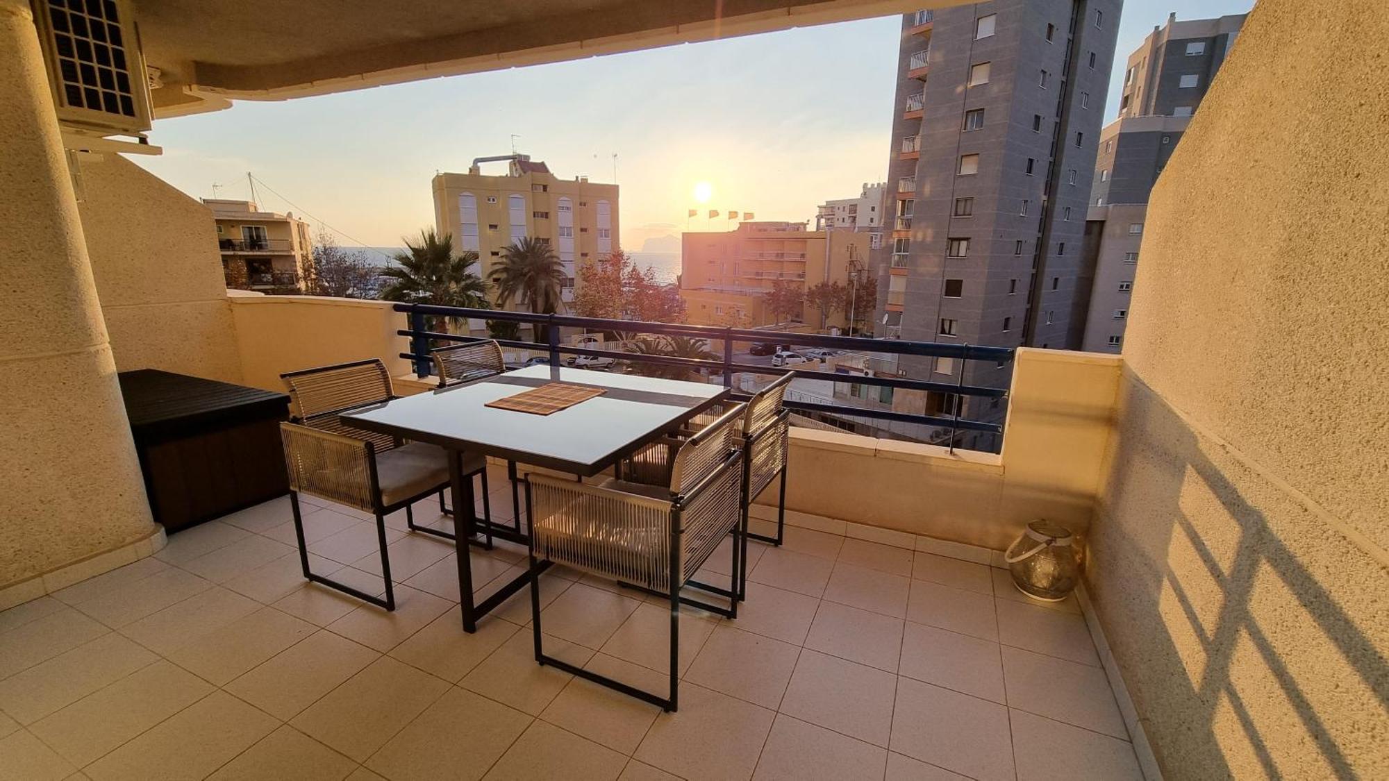 Apartment Turquesa Beach 34B Calpe Exteriör bild