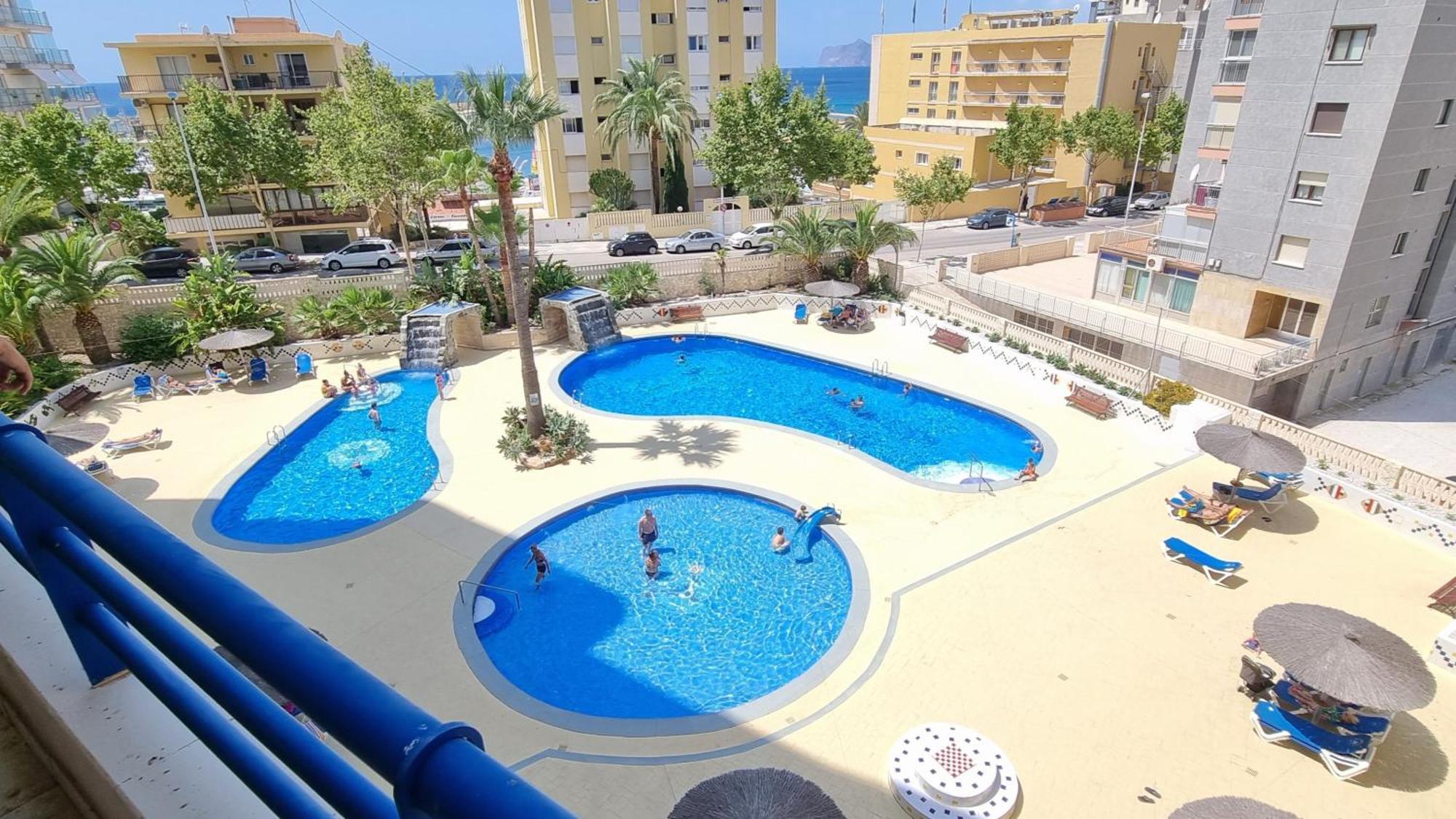 Apartment Turquesa Beach 34B Calpe Exteriör bild
